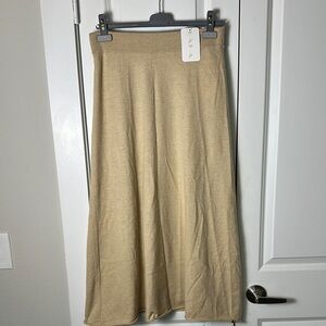 EXTREME CASHMERE Cashmere mid-length skirt